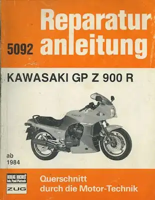 Kawasaki GPZ 900 R Reparaturanleitung ab 1984