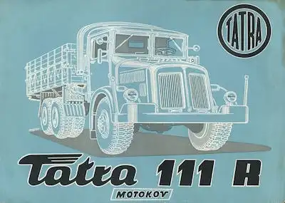 Tatra 111 R Prospekt 1950er Jahre
