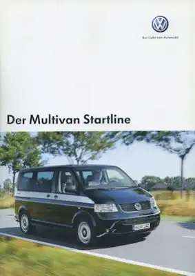 VW T 5 Multivan Startline Prospekt 11.2006