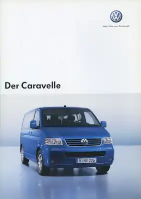 VW T 5 Caravelle Prospekt 5.2006