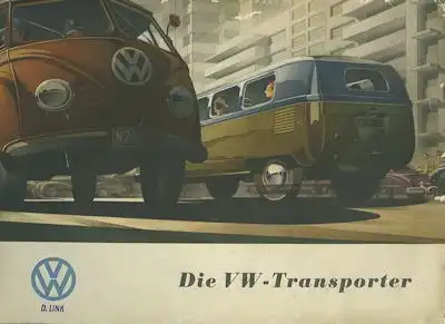 VW Mappe für T 1 Prospekte 1953