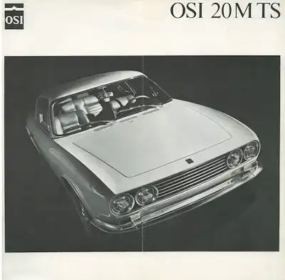 (Ford) OSI 20 M TS Prospekt ca. 1967 f