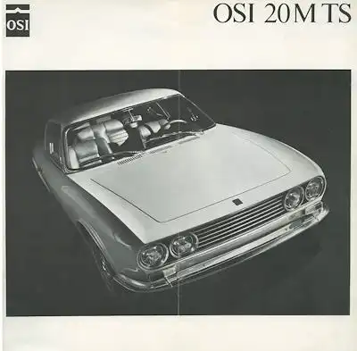 (Ford) OSI 20 M TS Prospekt ca. 1967