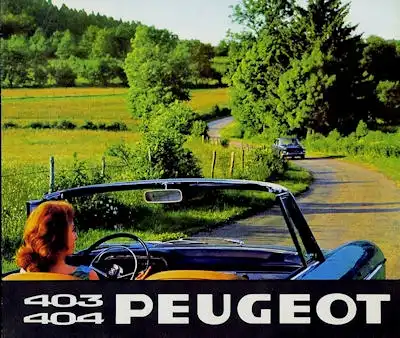 Peugeot Programm 1965