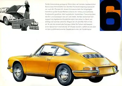 Porsche 911 Prospekt 10.1964