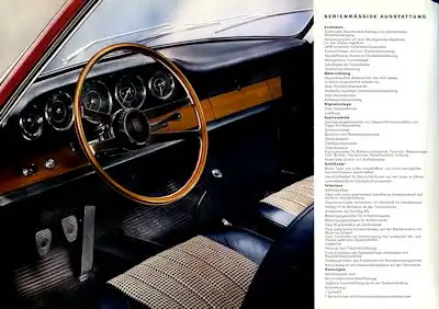 Porsche 911 Prospekt 10.1964