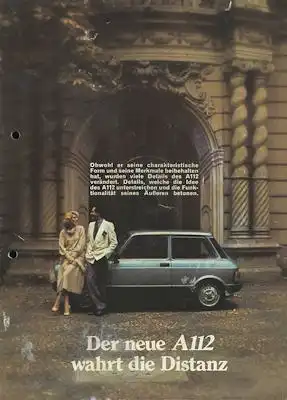 Autobianchi A 112 Programm 1979