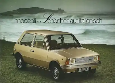 Innocenti 90 L / 120 L Prospekt 2.1979