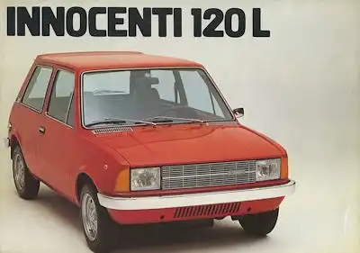 Innocenti 120 L Prospekt 4.1977