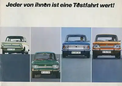 NSU Programm 9.1969