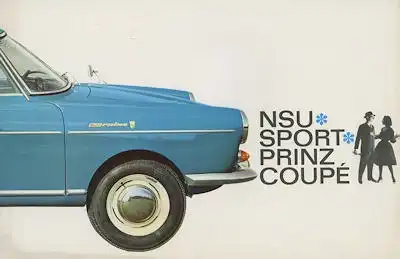 NSU Sport Prinz Coupe Prospekt 11.1964