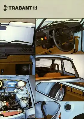 Trabant 1,1 Prospekt ca. 1989