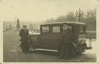 Foto Adler Ambi-Budd Presswerk Kundendienst 1930er Jahre