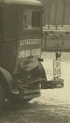 Foto Adler Ambi-Budd Presswerk Kundendienst 1930er Jahre