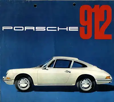 Porsche 912 Prospekt 3.1965