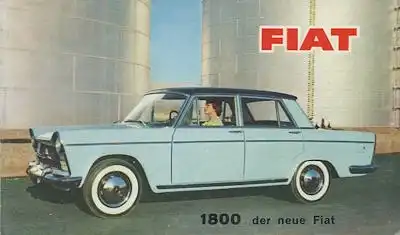 Fiat Programm ca. 1959