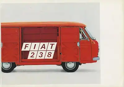 Fiat 238 Prospekt ca. 1967