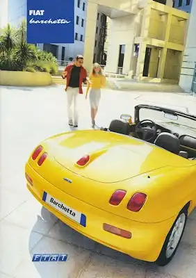 Fiat Barchetta Prospekt 11.2000