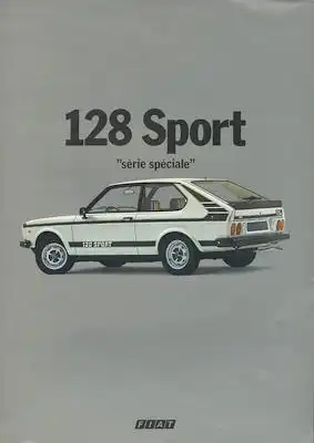 Fiat 128 Sport Prospekt 1.1979 f