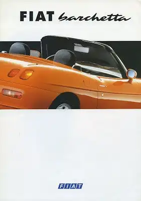 Fiat Barchetta Prospekt 7.1995