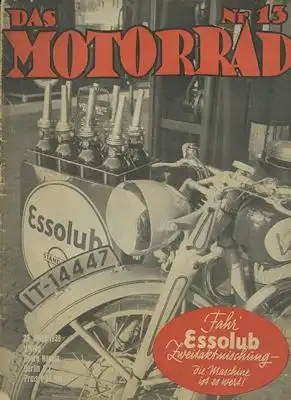 Das Motorrad 1939 Heft 13