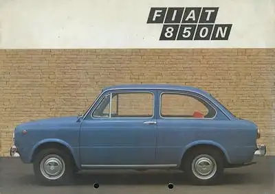 Fiat 850 N Prospekt 1969