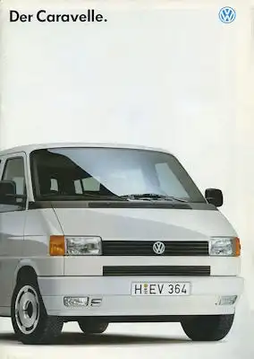 VW T 4 Caravelle Prospekt 7.1994
