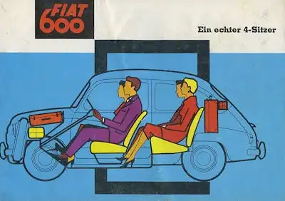 Fiat 600 Prospekt 1959