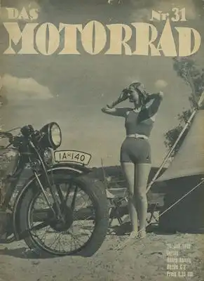 Das Motorrad 1939 Heft 31