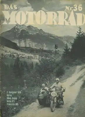 Das Motorrad 1939 Heft 36