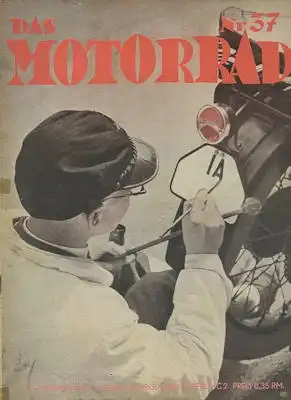 Das Motorrad 1939 Heft 37