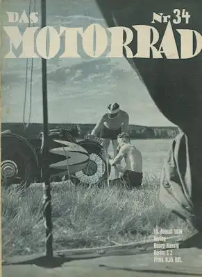 Das Motorrad 1939 Heft 34
