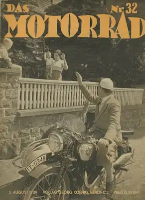 Das Motorrad 1939 Heft 32