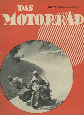 Das Motorrad 1940 Heft 21