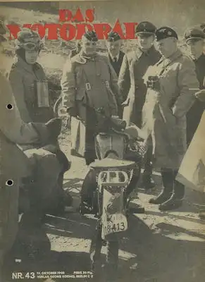 Das Motorrad 1940 Heft 43