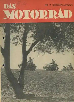 Das Motorrad 1940 Heft 7