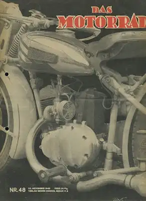 Das Motorrad 1940 Heft 48