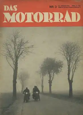 Das Motorrad 1940 Heft 3