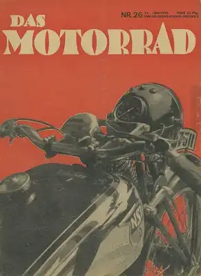 Das Motorrad 1940 Heft 26