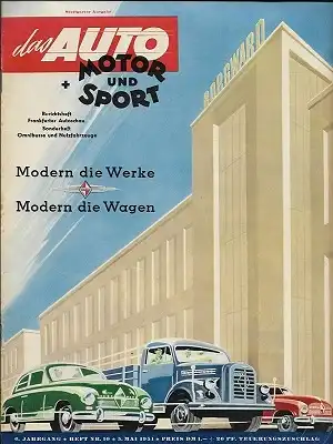 Auto, Motor & Sport 1951 Heft 10