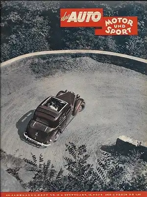 Auto, Motor & Sport 1952 Heft 19