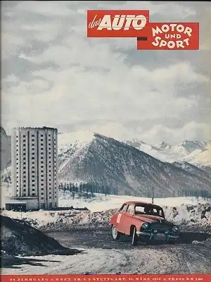Auto, Motor & Sport 1952 Heft 6