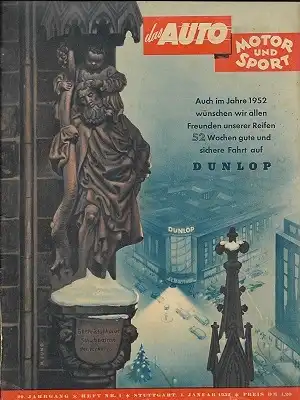 Auto, Motor & Sport 1952 Heft 1