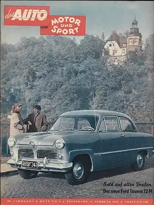 Auto, Motor & Sport 1952 Heft 3