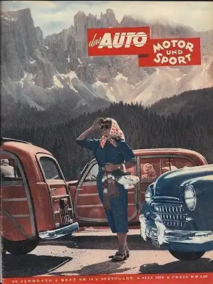 Auto, Motor & Sport 1952 Heft 14