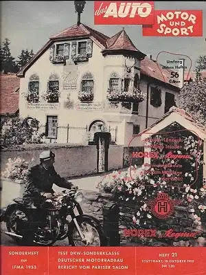 Auto, Motor & Sport 1953 Heft 21