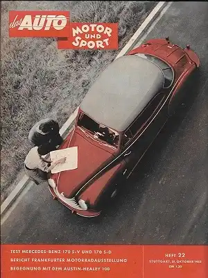 Auto, Motor & Sport 1953 Heft 22