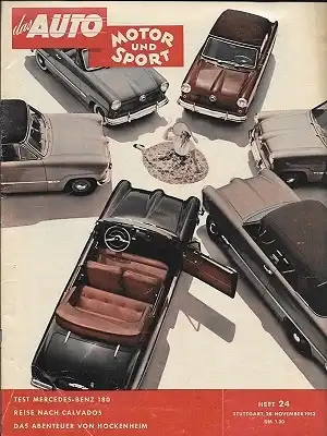 Auto, Motor & Sport 1953 Heft 24