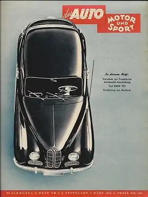 Auto, Motor & Sport 1953 Heft 5