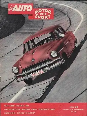 Auto, Motor & Sport 1953 Heft 20